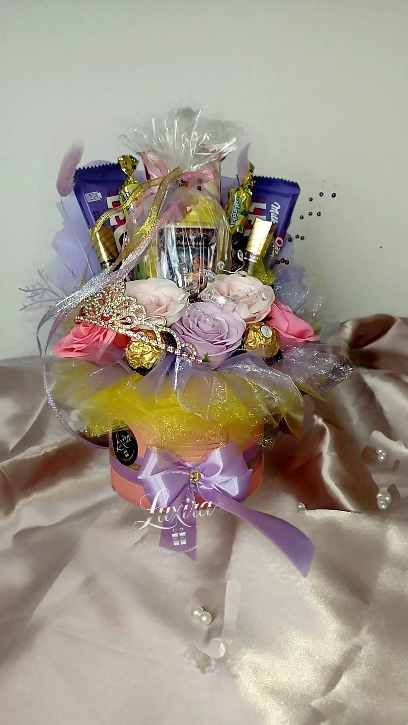 Luxusný princeznovský box Rapunzel z rozprávky Na vlásku