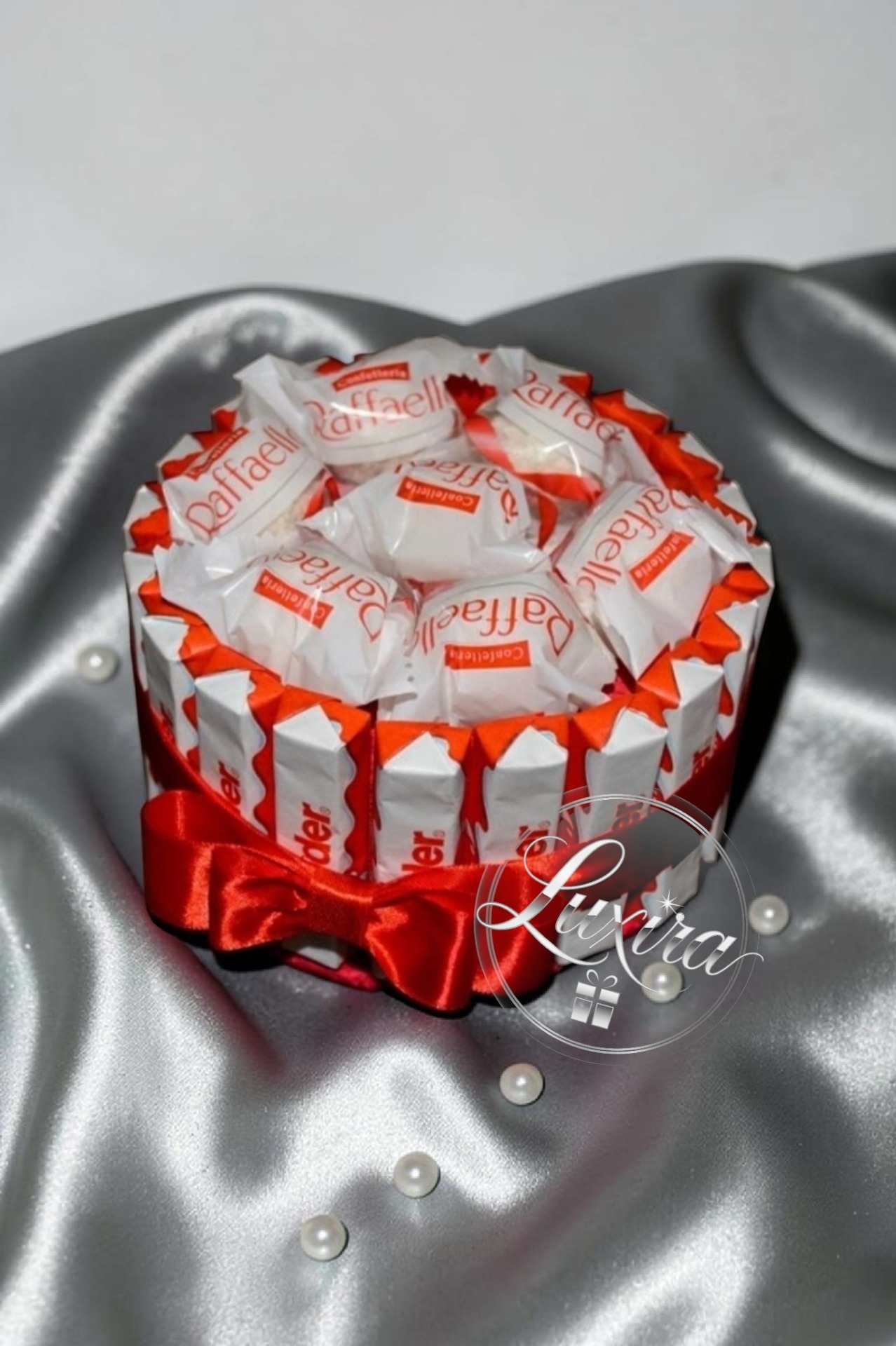 Raffaello torta z Kinder čokolád a Raffaello bonbónov